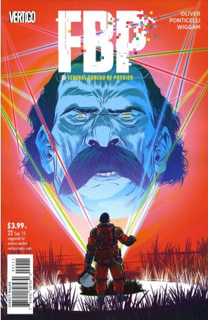 FBP: Federal Bureau of Physics 22 published by DC/Vertigo with cover art by Nathan Fox