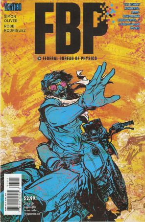 FBP: Federal Bureau of Physics 5 published by DC/Vertigo with cover art by Nathan Fox
