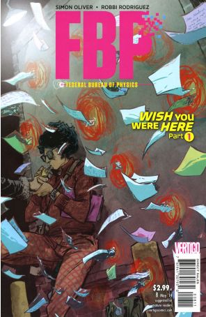 FBP: Federal Bureau of Physics 8 published by DC/Vertigo with cover art by Nathan Fox
