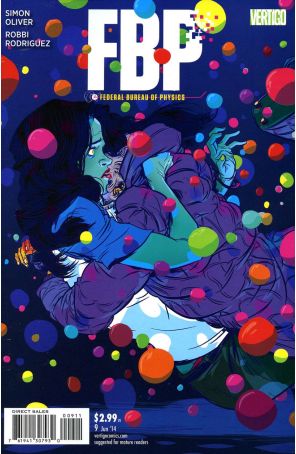 FBP: Federal Bureau of Physics 9 published by DC/Vertigo with cover art by Nathan Fox