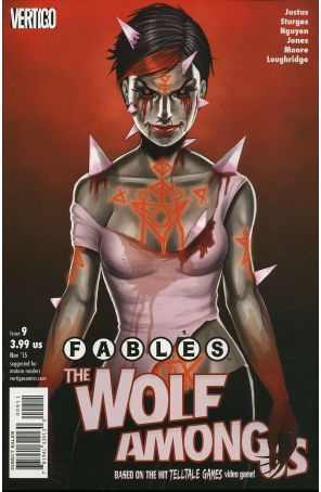 Fables: The Wolf Among Us 9 published by DC/Vertigo with cover art by Chrissie Zullo