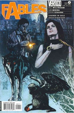 Fables 1A published by DC/Vertigo with cover art by Alex Maleev