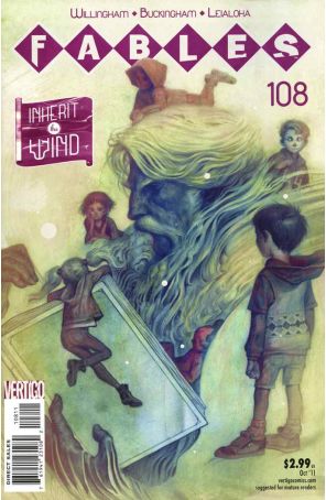 Fables 108 published by DC/Vertigo with cover art by Joao Ruas