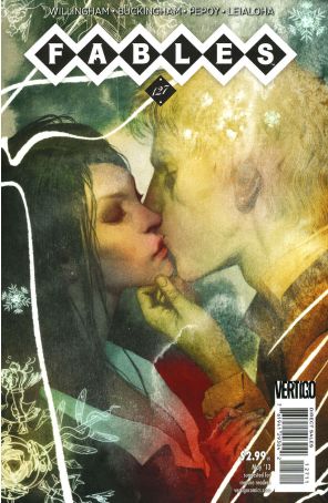 Fables 127 published by DC/Vertigo with cover art by Joao Ruas