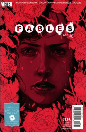 Fables 148 published by DC/Vertigo with cover art by Nimit Malavia
