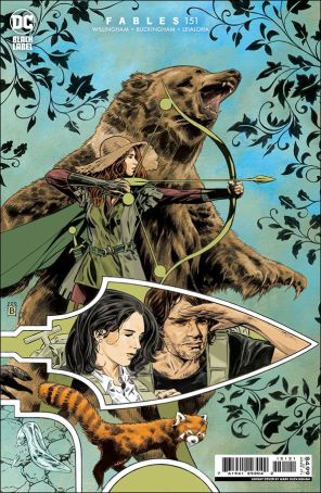 Fables 151A published by DC with cover art by Mark Buckingham
