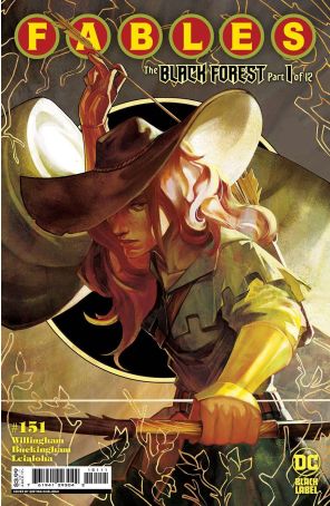 Fables 151 published by DC with cover art by Qistina Khalidah