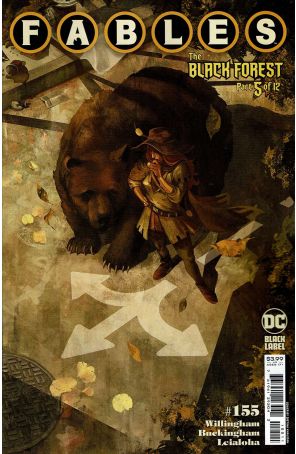 Fables 155 published by DC with cover art by Qistina Khalidah