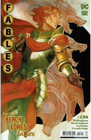 Fables 158 published by DC with cover art by Qistina Khalidah