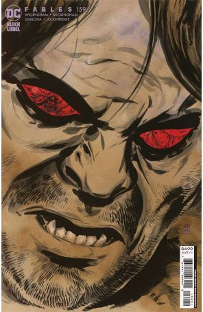 Fables 159A published by DC with cover art by Mark Buckingham