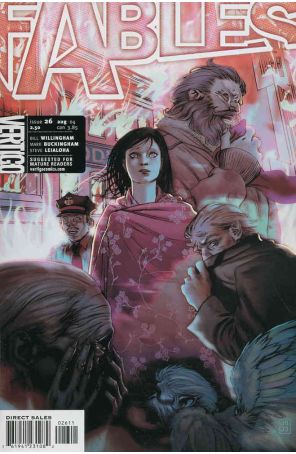 Fables 26 published by DC/Vertigo with cover art by James Jean