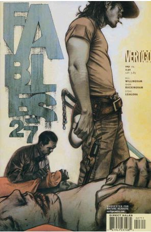 Fables 27 published by DC/Vertigo with cover art by James Jean