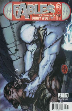 Fables 29 published by DC/Vertigo with cover art by James Jean