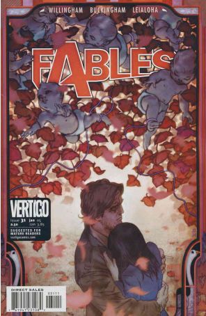Fables 31 published by DC/Vertigo with cover art by James Jean