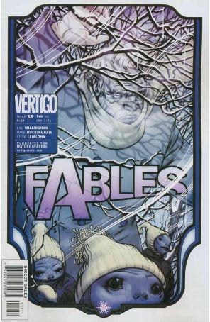 Fables 32 published by DC/Vertigo with cover art by James Jean
