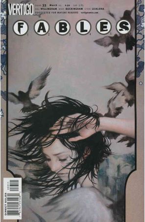 Fables 33 published by DC/Vertigo with cover art by James Jean