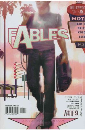 Fables 34 published by DC/Vertigo with cover art by James Jean