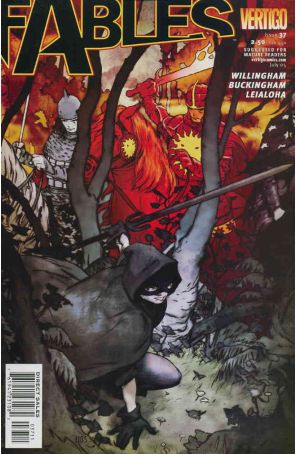 Fables 37 published by DC/Vertigo with cover art by James Jean