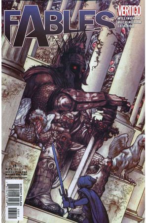 Fables 38 published by DC/Vertigo with cover art by James Jean