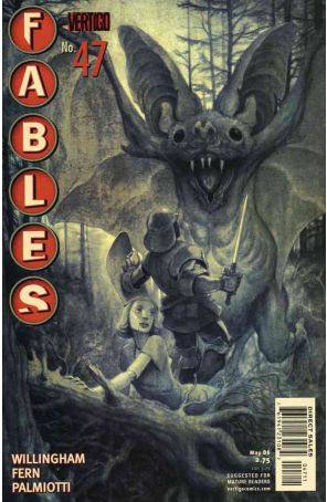 Fables 47 published by DC/Vertigo with cover art by James Jean
