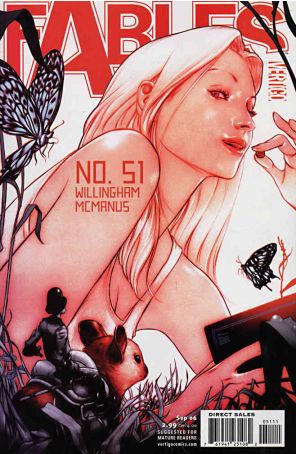 Fables 51 published by DC/Vertigo with cover art by James Jean