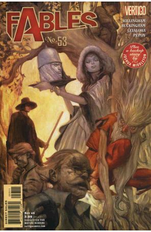 Fables 53 published by DC/Vertigo with cover art by James Jean