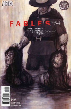 Fables 54 published by DC/Vertigo with cover art by James Jean