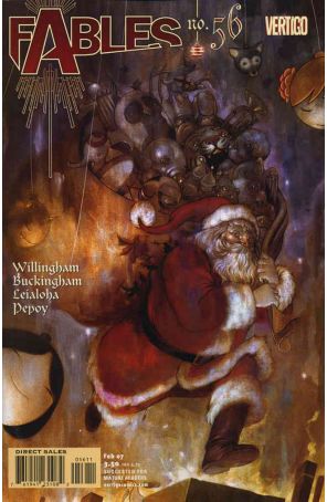 Fables 56 published by DC/Vertigo with cover art by James Jean