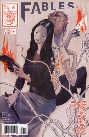 Fables 59 published by DC/Vertigo with cover art by James Jean