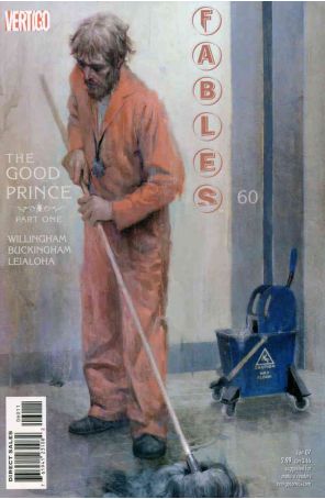 Fables 60 published by DC/Vertigo with cover art by James Jean