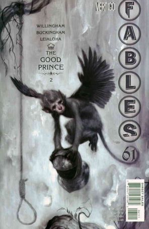 Fables 61 published by DC/Vertigo with cover art by James Jean