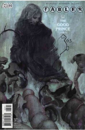 Fables 63 published by DC/Vertigo with cover art by James Jean