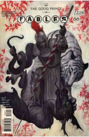 Fables 66 published by DC/Vertigo with cover art by James Jean