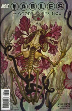 Fables 69 published by DC/Vertigo with cover art by James Jean