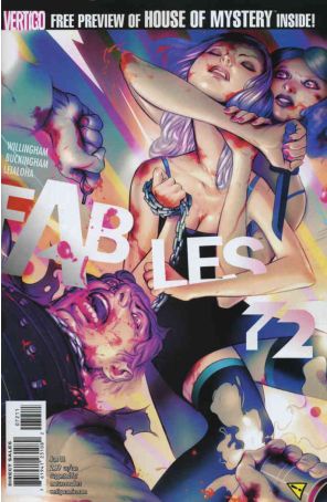 Fables 72 published by DC/Vertigo with cover art by James Jean