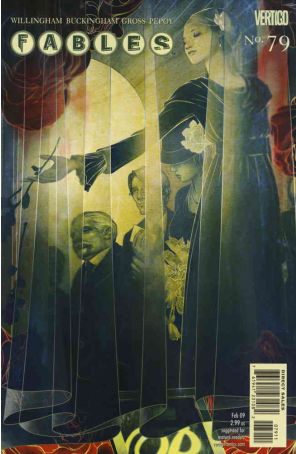 Fables 79 published by DC/Vertigo with cover art by James Jean