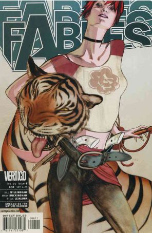 Fables 8 published by DC/Vertigo with cover art by James Jean