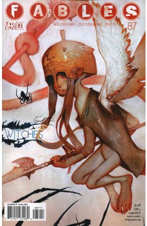 Fables 87 published by DC/Vertigo with cover art by Joao Ruas