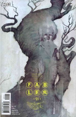 Fables 91 published by DC/Vertigo with cover art by Joao Ruas