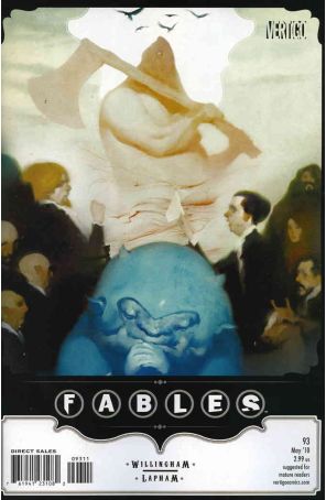 Fables 93 published by DC/Vertigo with cover art by Joao Ruas