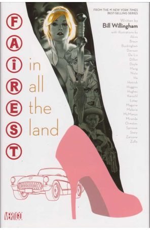 Fairest In All the Land HC 1 published by DC/Vertigo with cover art by Adam Hughes