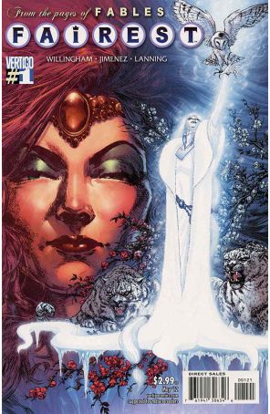 Fairest 1A published by DC/Vertigo with cover art by Phil Jimenez