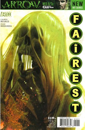 Fairest 12 published by DC/Vertigo with cover art by Adam Hughes