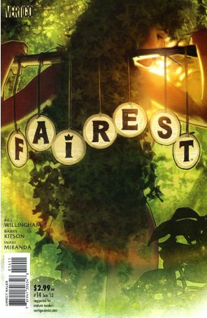 Fairest 14 published by DC/Vertigo with cover art by Adam Hughes