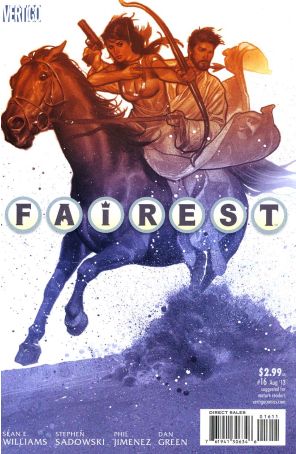 Fairest 16 published by DC/Vertigo with cover art by Adam Hughes
