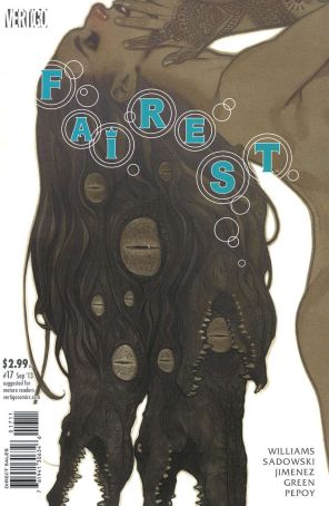 Fairest 17 published by DC/Vertigo with cover art by Adam Hughes