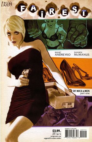Fairest 21 published by DC/Vertigo with cover art by Adam Hughes