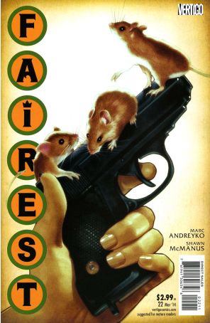 Fairest 22 published by DC/Vertigo with cover art by Adam Hughes