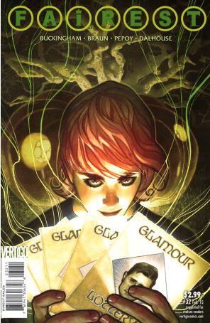 Fairest 32 published by DC/Vertigo with cover art by Adam Hughes