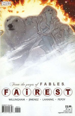 Fairest 5 published by DC/Vertigo with cover art by Adam Hughes